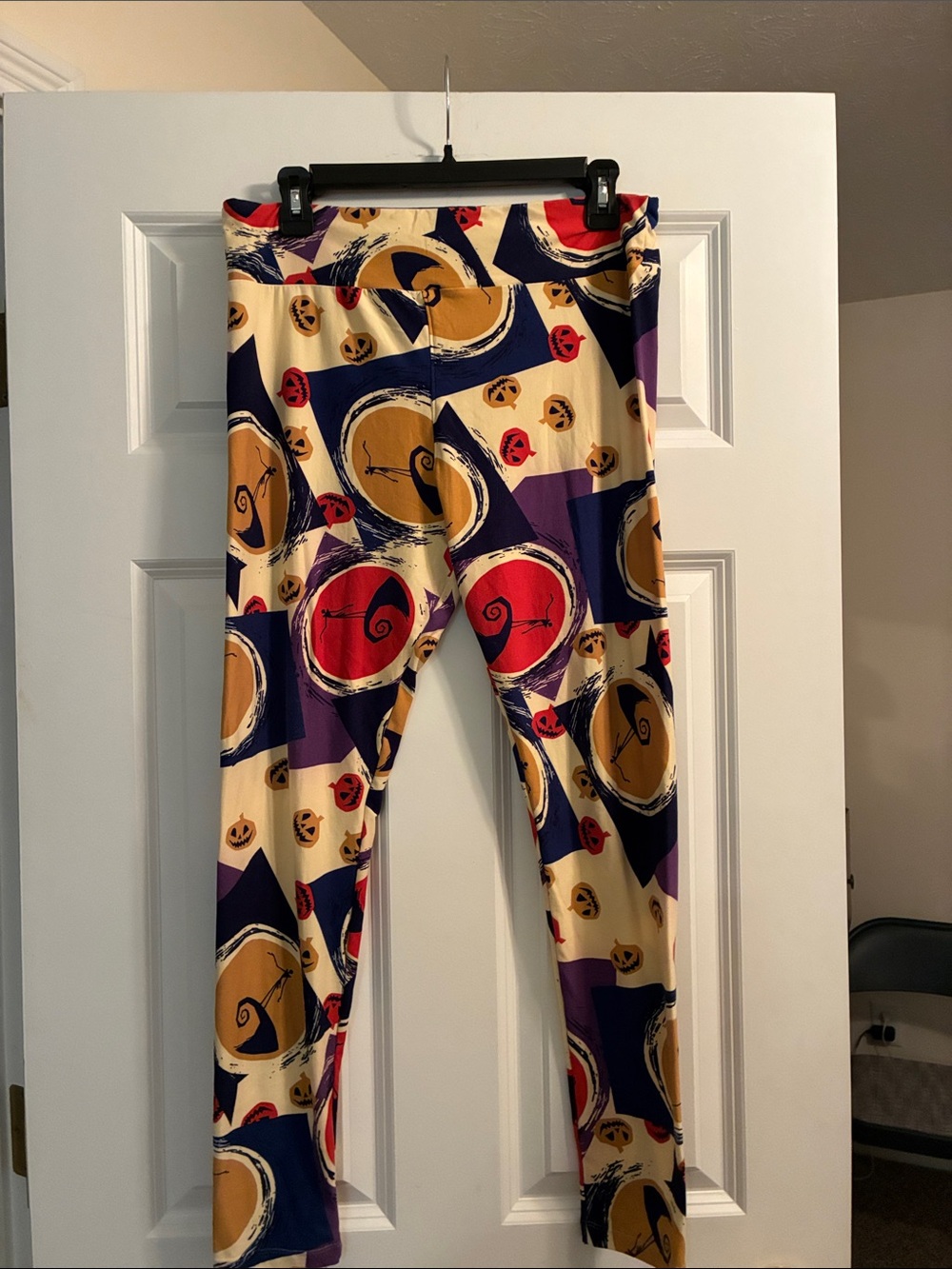 LuLaRoe Women’s  Halloween Leggings in Purple, Red, Gold